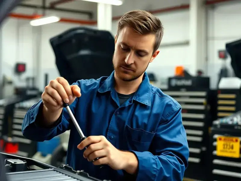 Professional radiator repair work