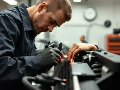 Cadillac Escalade radiator leak repair